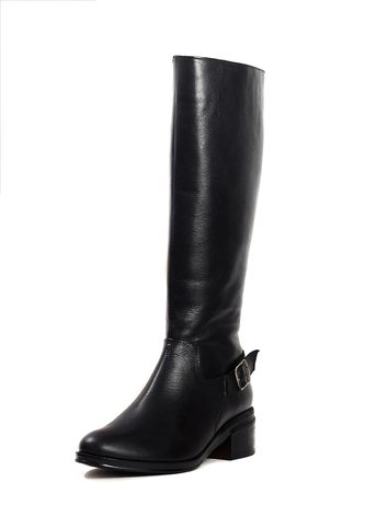 Bota Cuero Mujer Negro Ocai Miranda 001 Ocai