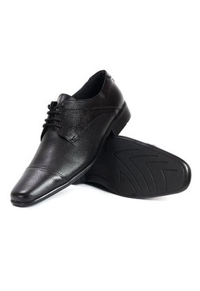 Zapato Hombre Cuero Negro Ocai Tomás 001