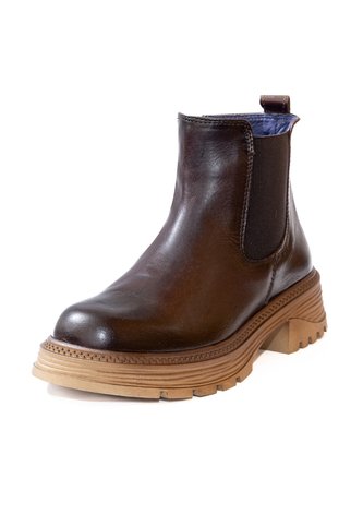 Botas Chelsea Cuero Premium Hombre Café Chocolate Ocai B201 Ocai