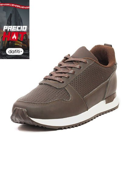 Tenis Cuero Hombre Café Ocai Iván 002
