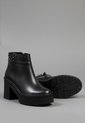 Botas Cuero Mujer Negro Chic de Ocai