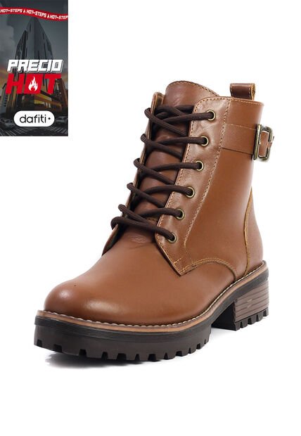 Bota Mujer Cuero Miel OCAi Olivia