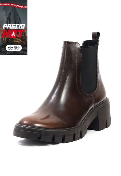 Bota Mujer Cuero Café OCAi Eliza