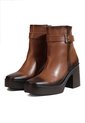 Botines Cuero Mujer Café Ocai Cintia de Ocai