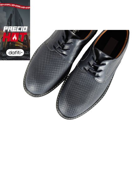 Zapatos Cuero Hombre Azul OCAi H0706