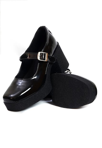 Zapatos De Tacón Mafalda Negro Ocai Ginebra 002