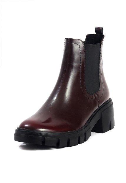 Bota Mujer Cuero Vino OCAi Eliza