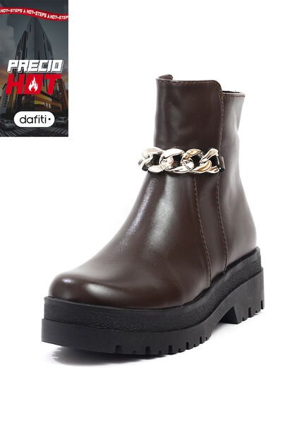 Botines Mujer Café Ocai Rafaella 001