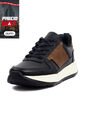 Tenis Cuero Hombre Negro Por Miel Ocai Ivan 003 de Ocai