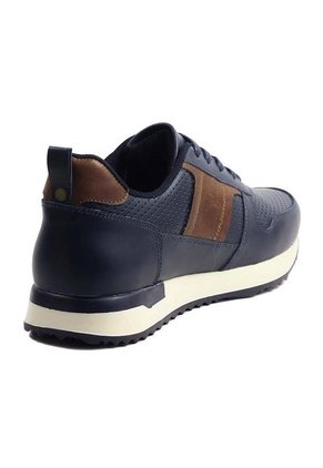 Tenis Cuero Azul Ocai Ivan 001