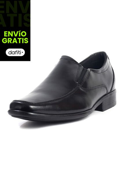 Zapato Cuero Hombre Negro Ocai Luciano 001
