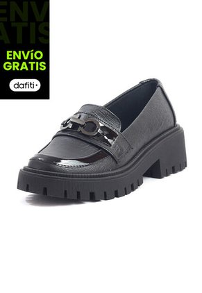 Mocasines Mujer Negro Ocai Emma 001