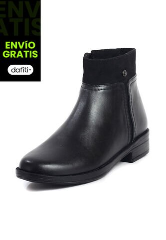 Botines Mujer Cuero Negro Ocai J02 Ocai