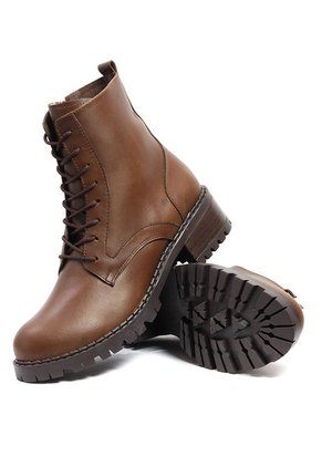 Bota Casual Cuero Café OCAi Zendaya