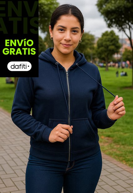 Buzo Mujer Azul Oscuro Ocai SM001