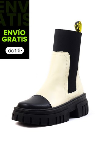Bota Blanco-Negro Ocai Macka Ocai