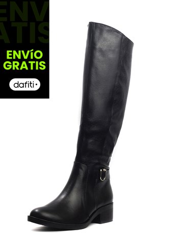 Bota Mujer Cuero Negro Ocai Lore 001 Ocai