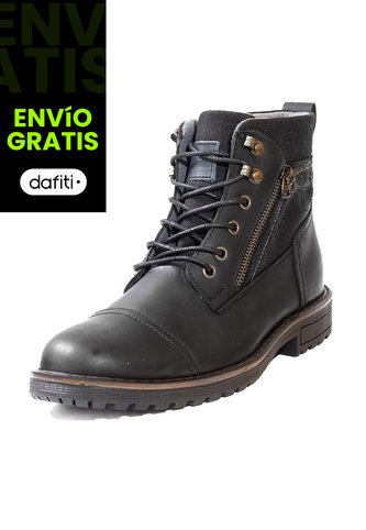 Botas Casuales Cuero Genuino Hombre Negro Noche Ocai B105 Ocai