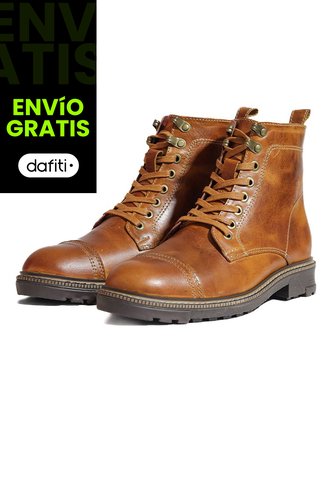 Bota Cuero Hombre Café Ocai Forja Ocai