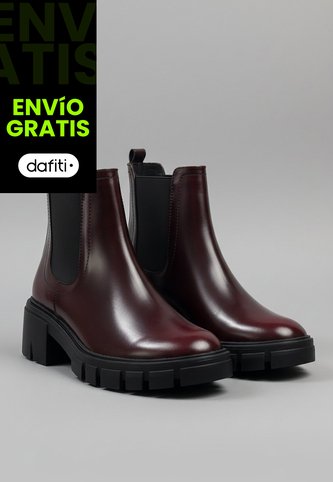 Bota Mujer Cuero Vino OCAi Amore Ocai