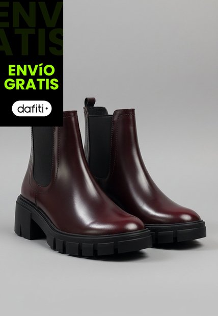 Bota Mujer Cuero Vino OCAi Amore