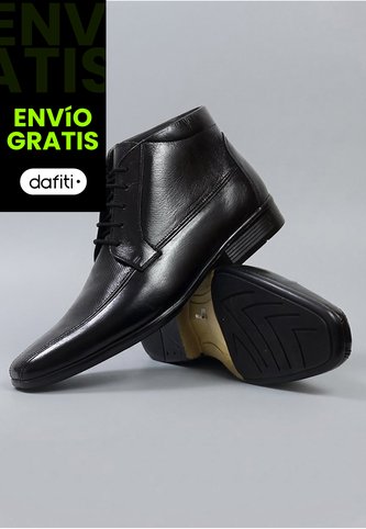 Bota Cuero Hombre Negro Ocai Lusso Ocai
