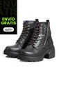 Bota En Cuero Mujer Negro Ocai Rebel de Ocai