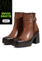 Botines Cuero Mujer Café Ocai Cintia de Ocai