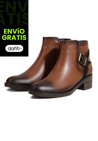 Botines Cuero Mujer Café Ocai Dakota Ocai