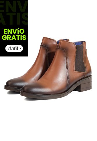 Botines Cuero Mujer Café Ocai Beth Ocai