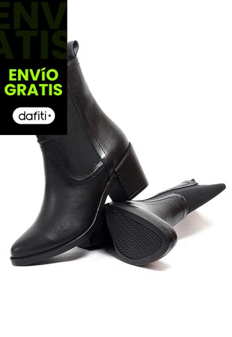 Bota Mujer Cuero Negro OCAi MA0125 Ocai