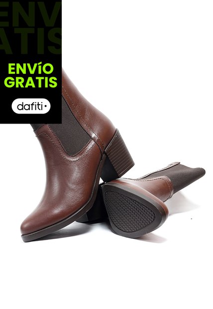 Bota Mujer Cuero Coñac OCAi MA0125