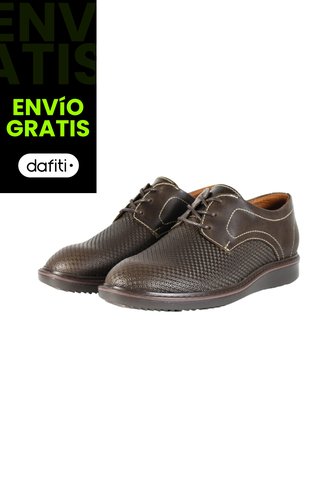 Zapatos Cuero Hombre Café OCAi H0706 Ocai
