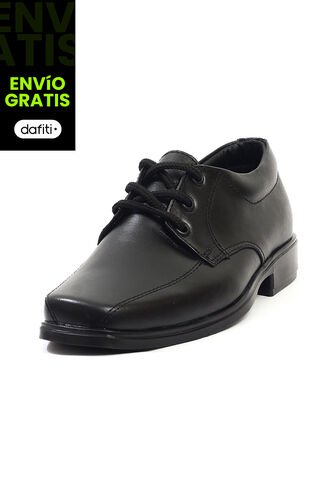 Zapato Colegial Cuero Niño Ocai E003 Ocai