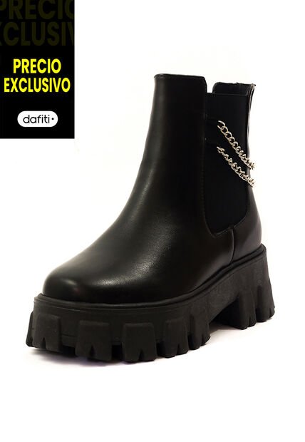 Botín Mujer Negro Ocai Mara 005