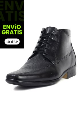 Botín Cuero Hombre Negro Ocai Adryan 001