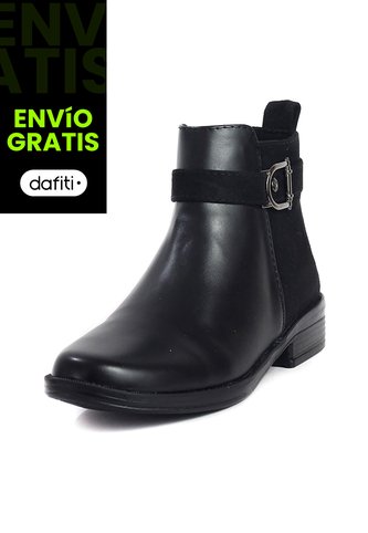 Botines Mujer Cuero Negro Ocai J03 Ocai
