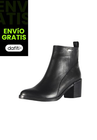 Botines Cuero Mujer Negro Ocai Gala 001 Ocai