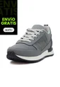 Tenis Cuero Hombre Ocai Iván 001 Gris de Ocai