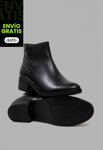 Bota Cuero Mujer Negro Ocai Luxe Ocai