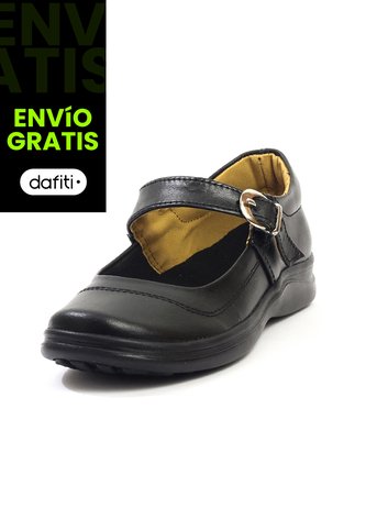 Zapato Colegial Cuero Niña Mafalda Ocai E002 Ocai