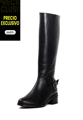 Bota Cuero Mujer Negro Ocai Miranda 001 Ocai