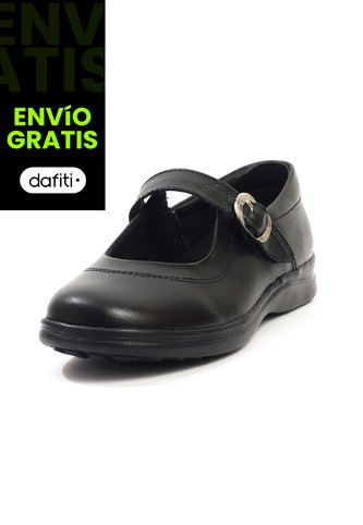 Zapato Colegial Cuero Niña Mafalda Ocai E001 Ocai