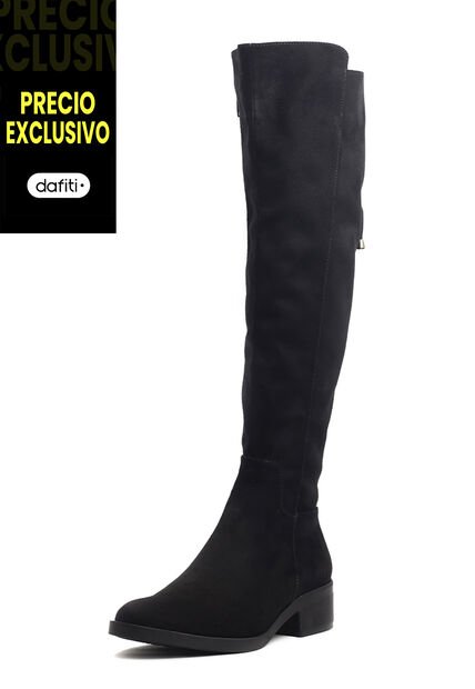 Bota Extra-larga Mujer Negra Ocai Tefy 001