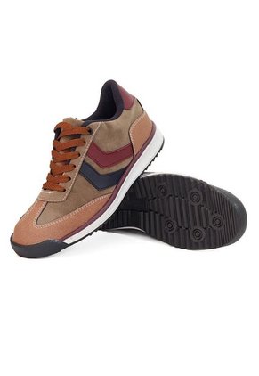 Tenis Hombre Ocai Lucca Café X Vinotinto