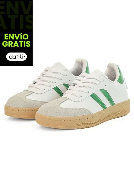Tenis Hombre Ocai Raw Blanco X Verde