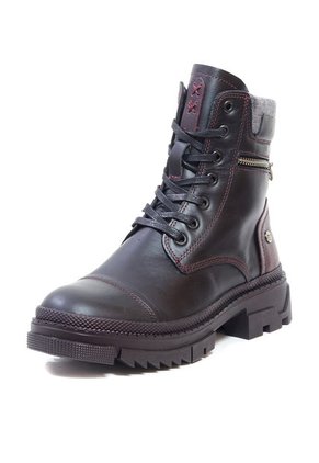 Bota Mujer Cuero Negro OCAi Berlín