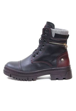 Bota Mujer Cuero Negro OCAi Berlín