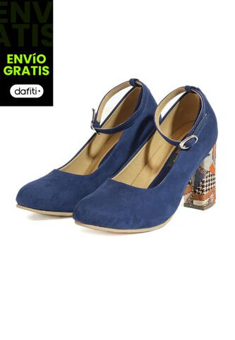 Tacón Azul Marino Ocai Caeli Ocai