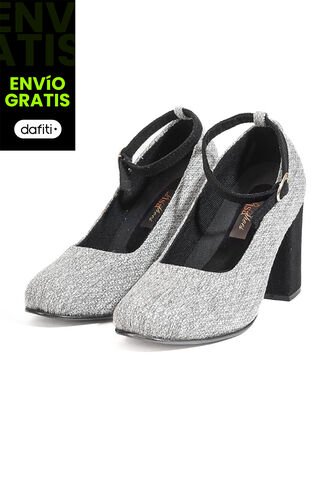 Tacón Plateado Ocai Barbara Ocai